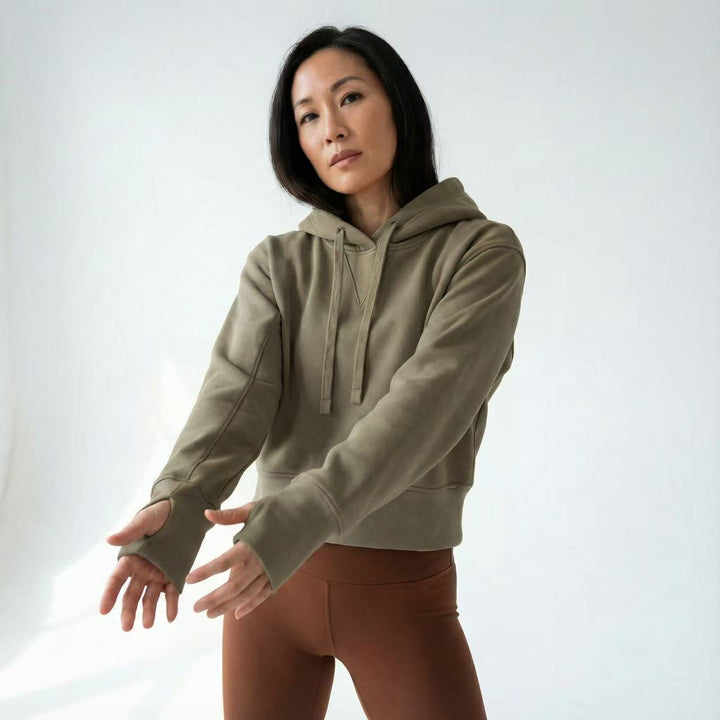 STRVNG Cropped Hoodie