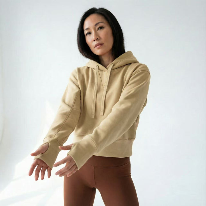 STRVNG Cropped Hoodie