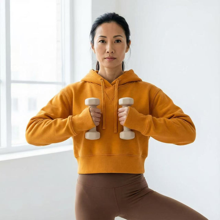 STRVNG Cropped Hoodie