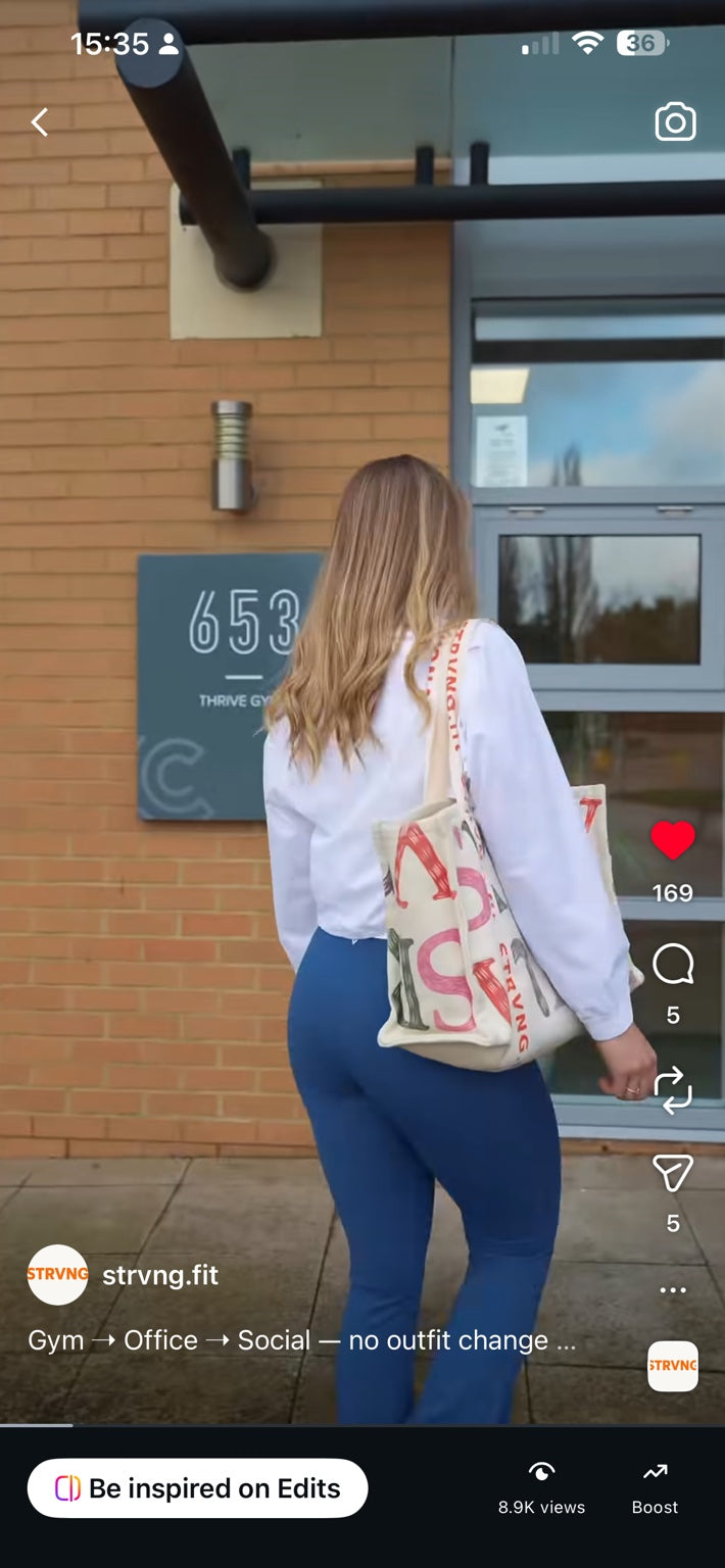 STRVNG ABC Tote Bag