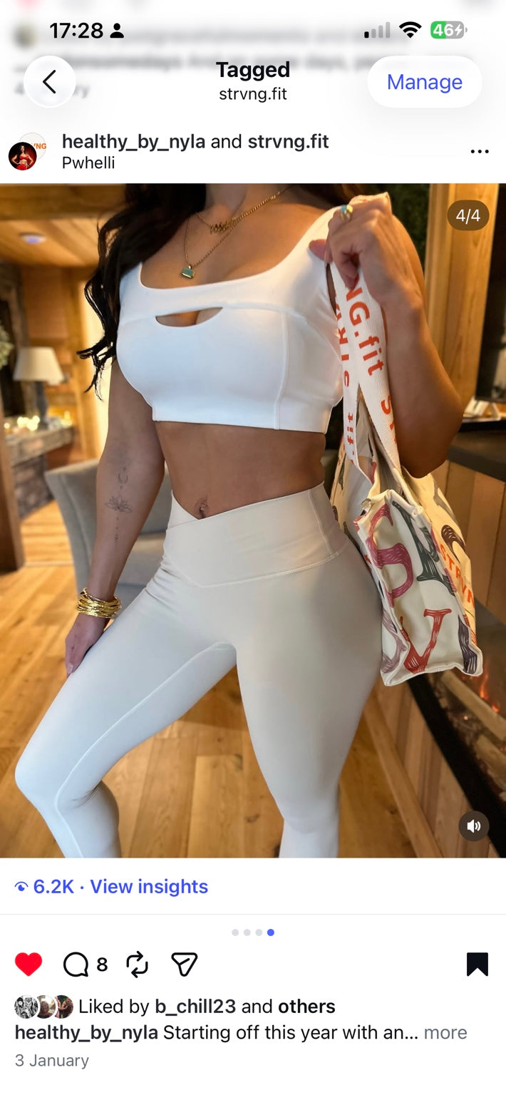 STRVNG Crossover Seamless Leggings
