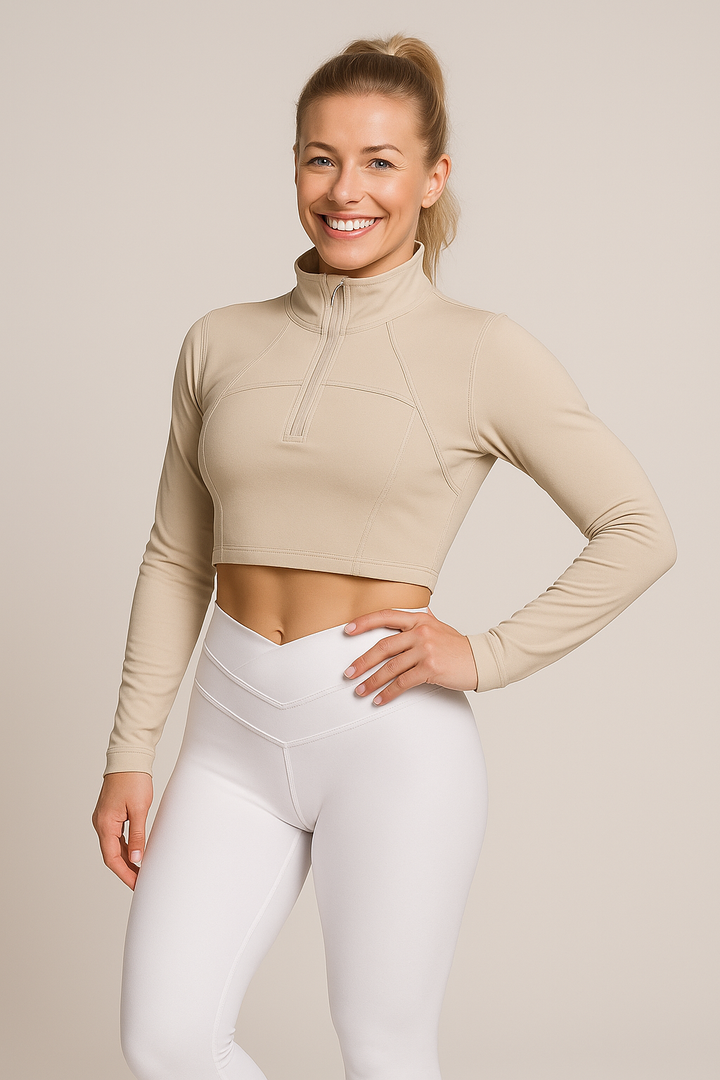 STRVNG Sculpt Zip Top